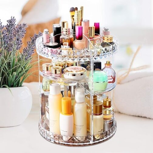 Cosmetics Makeup Organizer Rotating 360