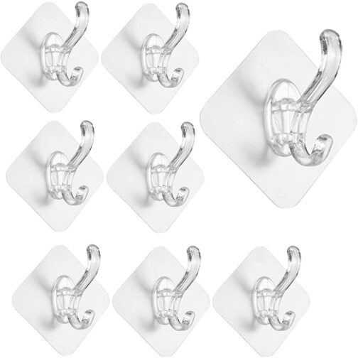 Wall Hook with Strong Adhesive - Easy Installation Towel and Key Organizer - Image 2