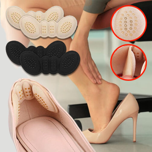Buttery Silicone Gel Heel Cups & Insoles